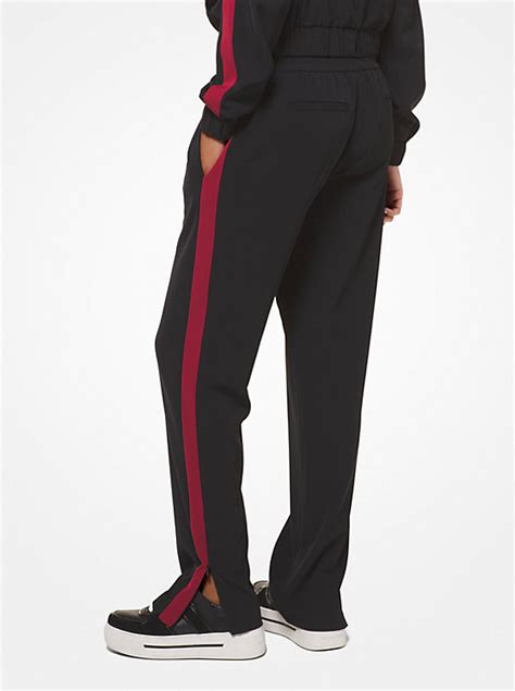 michael kors denim track pants